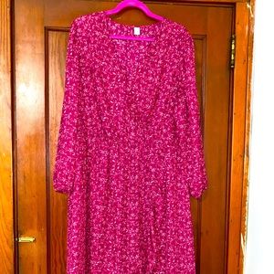 Old Navy Floral Ruffle Dress Size 2X